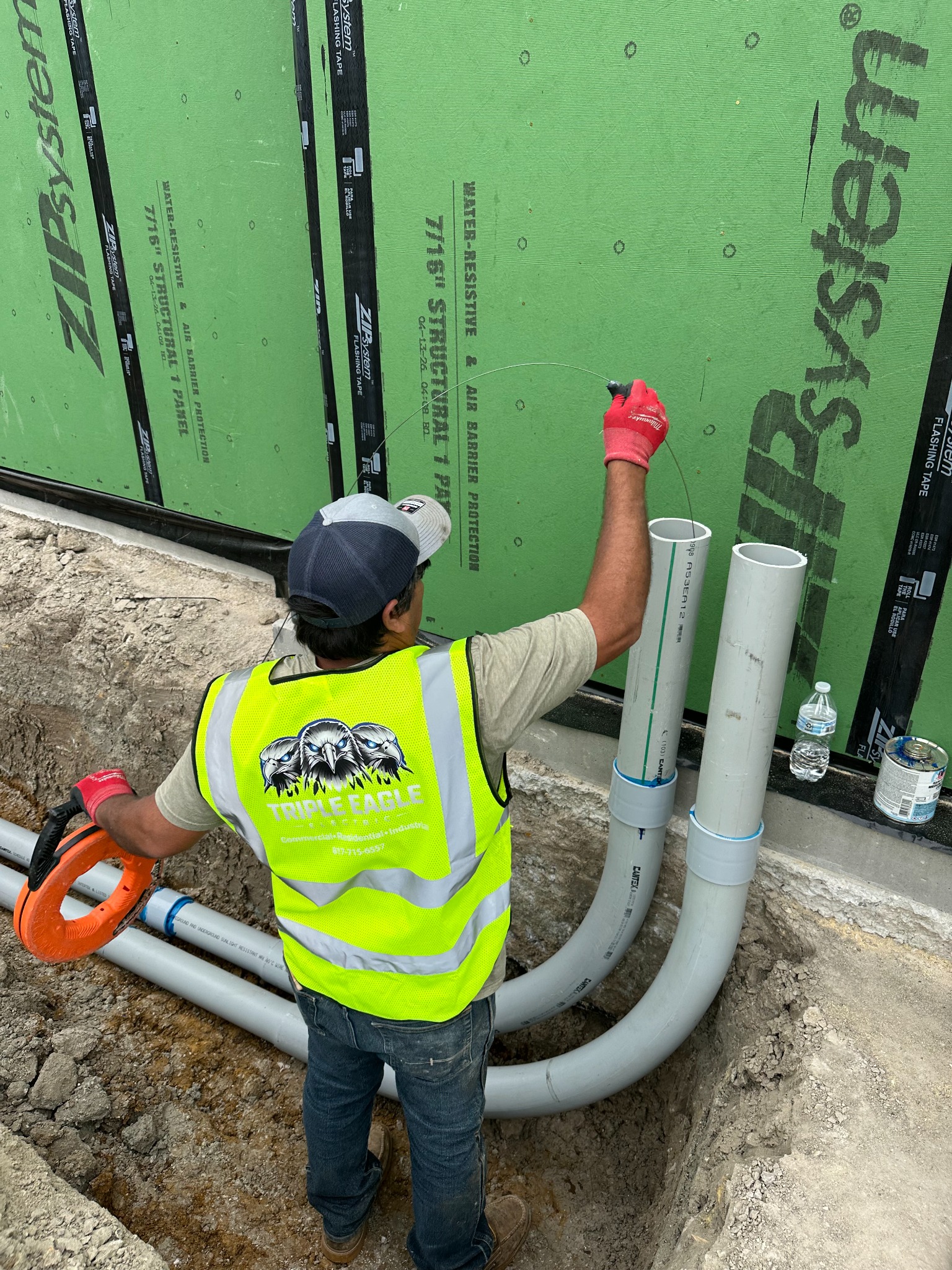 Triple Eagle Electric working in Euless TX